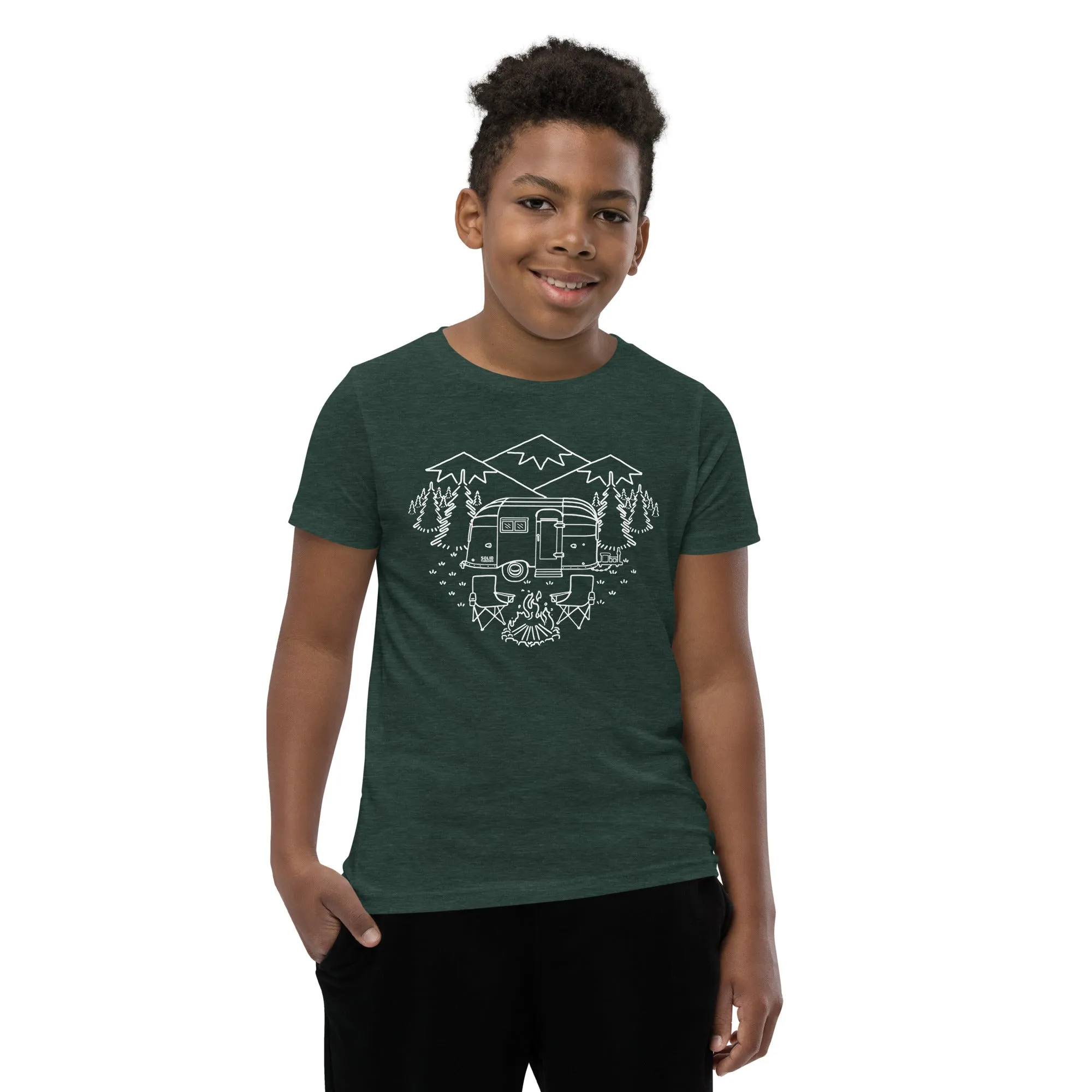 Youth Camp Site Extra Soft T-Shirt